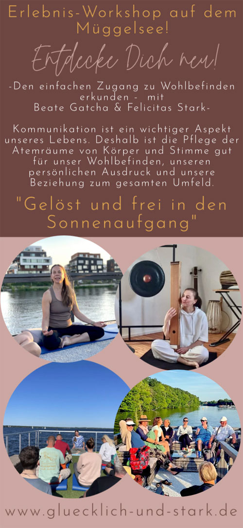Erlebnis Workshop auf dem M&uuml;ggelsee